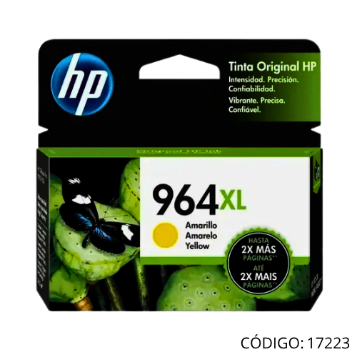 Tinta Yellow HP 964XL 3JA56AL 1600 pags