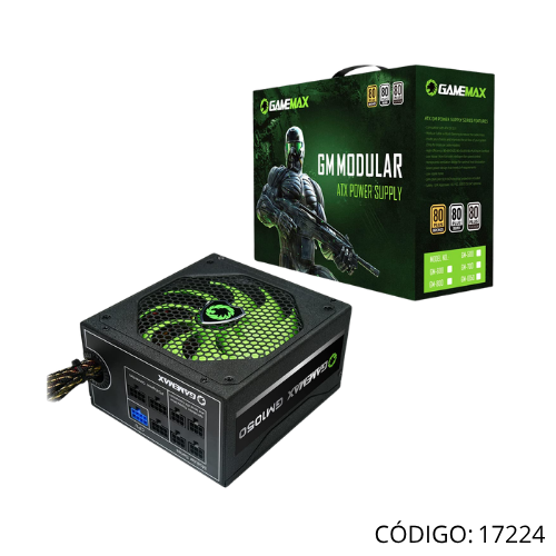 Fuente de Poder GAMEMAX GM-800 800W 80P