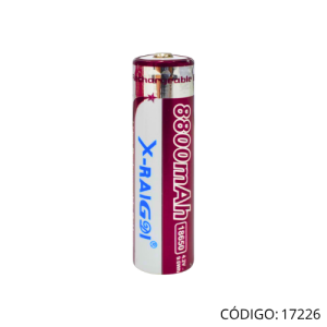 Bateria Li-ion 18650 4.2v 9.6Wh 8800 mAh