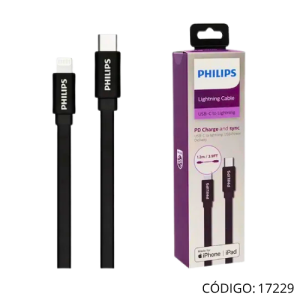 Cable USB-C a Lightning LC691i LENSUN 1m
