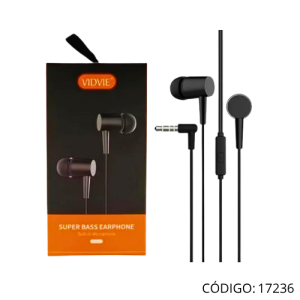 Audifono/Mic VIDVIE HS632 Super Bass 3.5