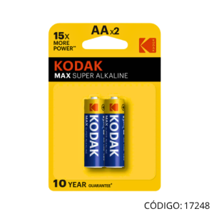 Bateria (4) "AA" 1.5V Alkalina KODAK