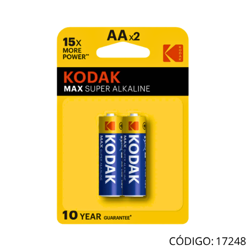 Bateria (4) "AA" 1.5V Alkalina KODAK