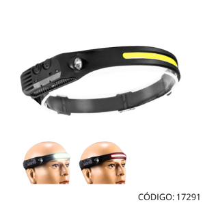Linterna Frontal LED Recargable W689-1
