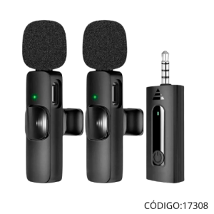 Kit Mics Doble Solapa Wrls 3.5mm K35