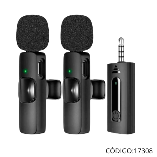 Kit Mics Doble Solapa Wrls 3.5mm K35
