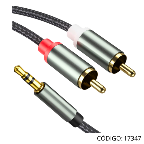 Cable de Audio 2RCA M a 3.5 M 10M C13410