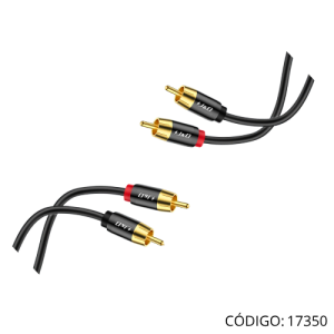 Cable de Audio 2RCAs M-M 3.6Mt C13411