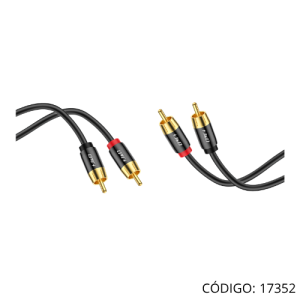 Cable de Audio 2RCAs M-M 10Mt C13513