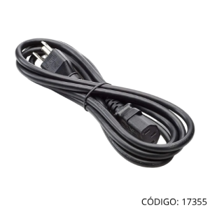 Cable de Poder PC GRUESO 15A 1.3M C13382