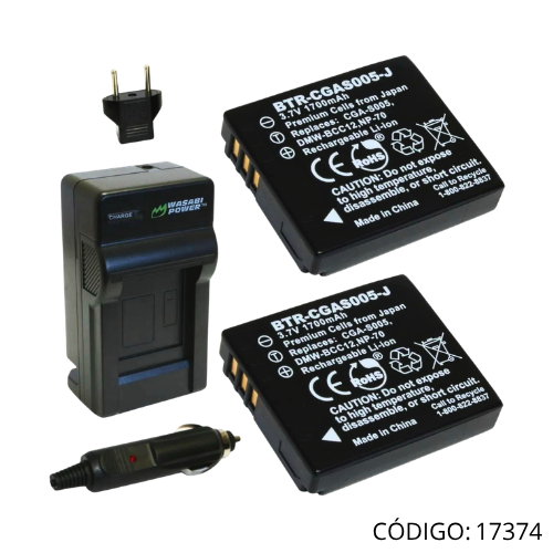 Adaptador Universal p/Camaras WASABI POWER