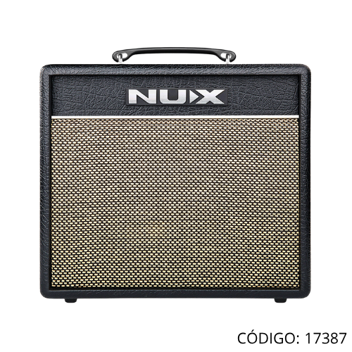 Amplificador GUITARRA ELECTRICA NUX MKII 20W 8" 1x8 EQ/FX/BLUETOOTH/APP (MIGHTY 20 MKII). Incluye: modulo Bluetooth NUX NBT-1.