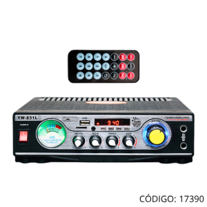 Amplificador YW-831L 250W USB/SD/FM/BTH