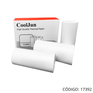 3 Rollos Termicos Blancos RFLDBJ3R (D1)