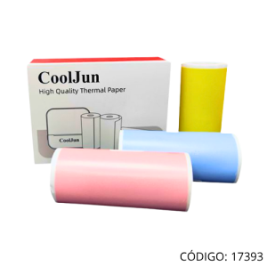 3 Rollos Etiqueta Color RAA FLHTJ3R (D1)
