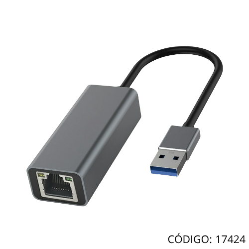 Adaptador USB a LAN RJ45 UE-208B