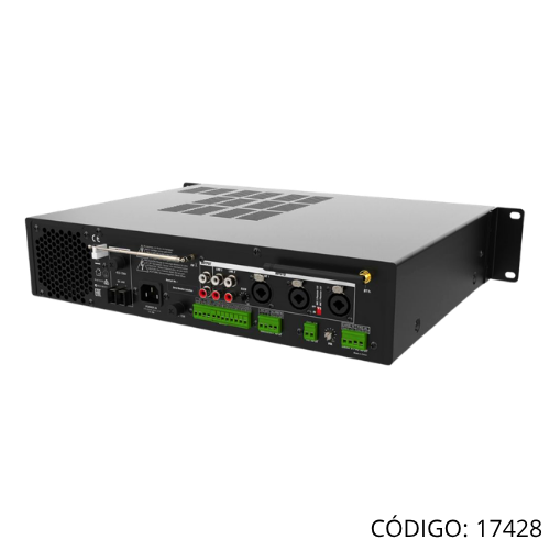 Amplificador Audio/Perifoneo USB/SD/FM/BLUETOOTH 120W Voltios/Amp BT-120