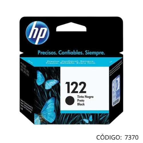 Tinta Negra HP # 122 2ml CH561H