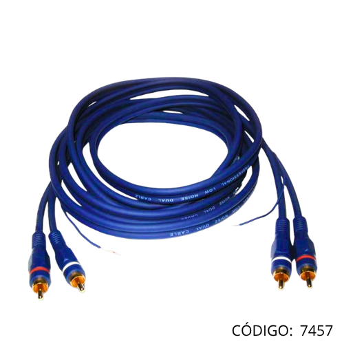 Cable Audio RCA H-2RCA M (Azul) C13419